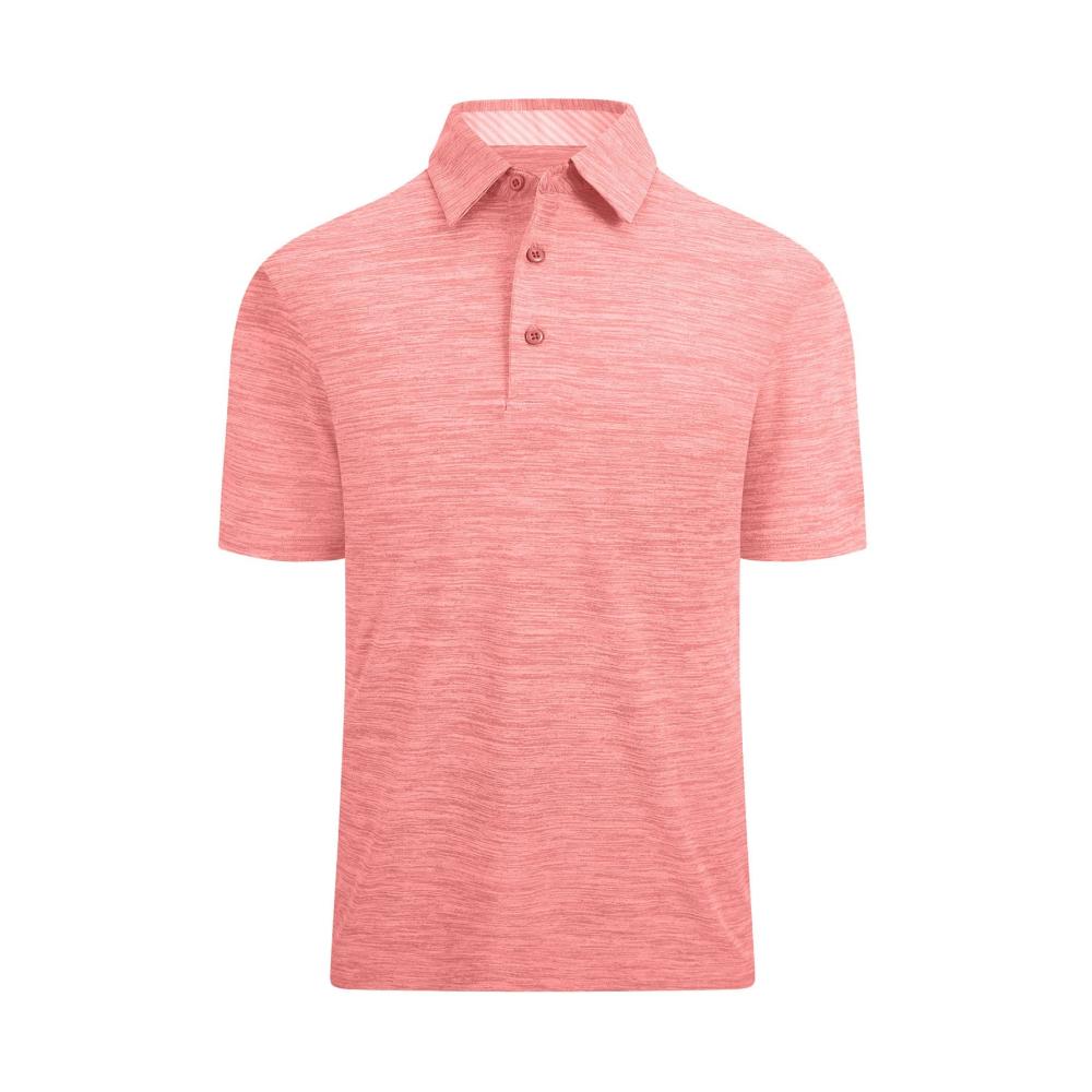 01-rosa Kurzarm Shirts Herren