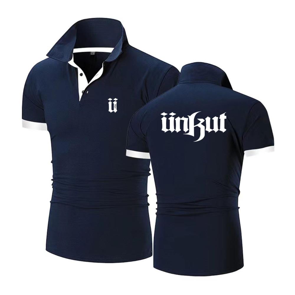 Navy Blue white
