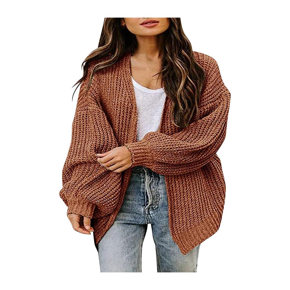 01-khaki Strickjacken für Damen