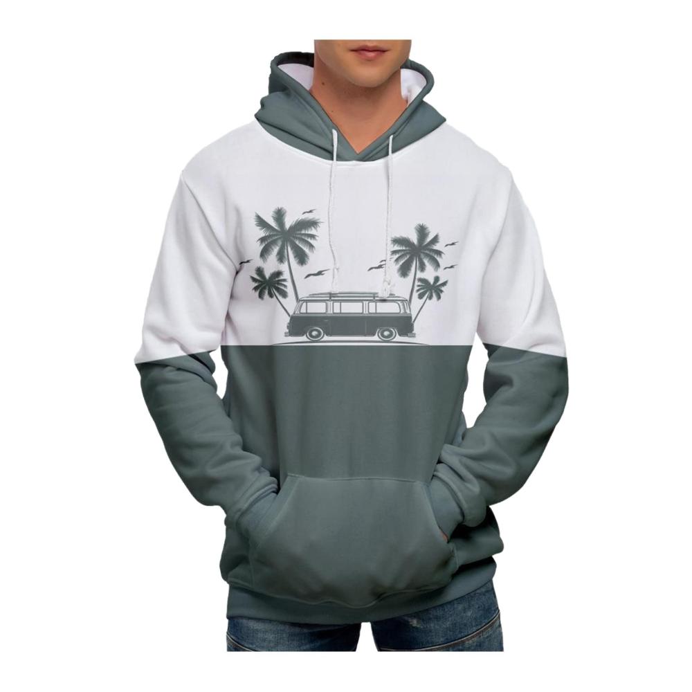 03weiß Hoodie Herren Pullover Sweatshirt