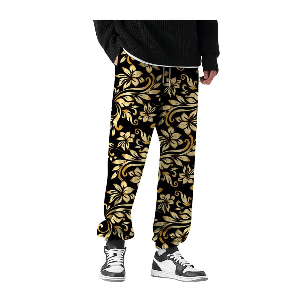 03-gold Hosen Herren Sommer