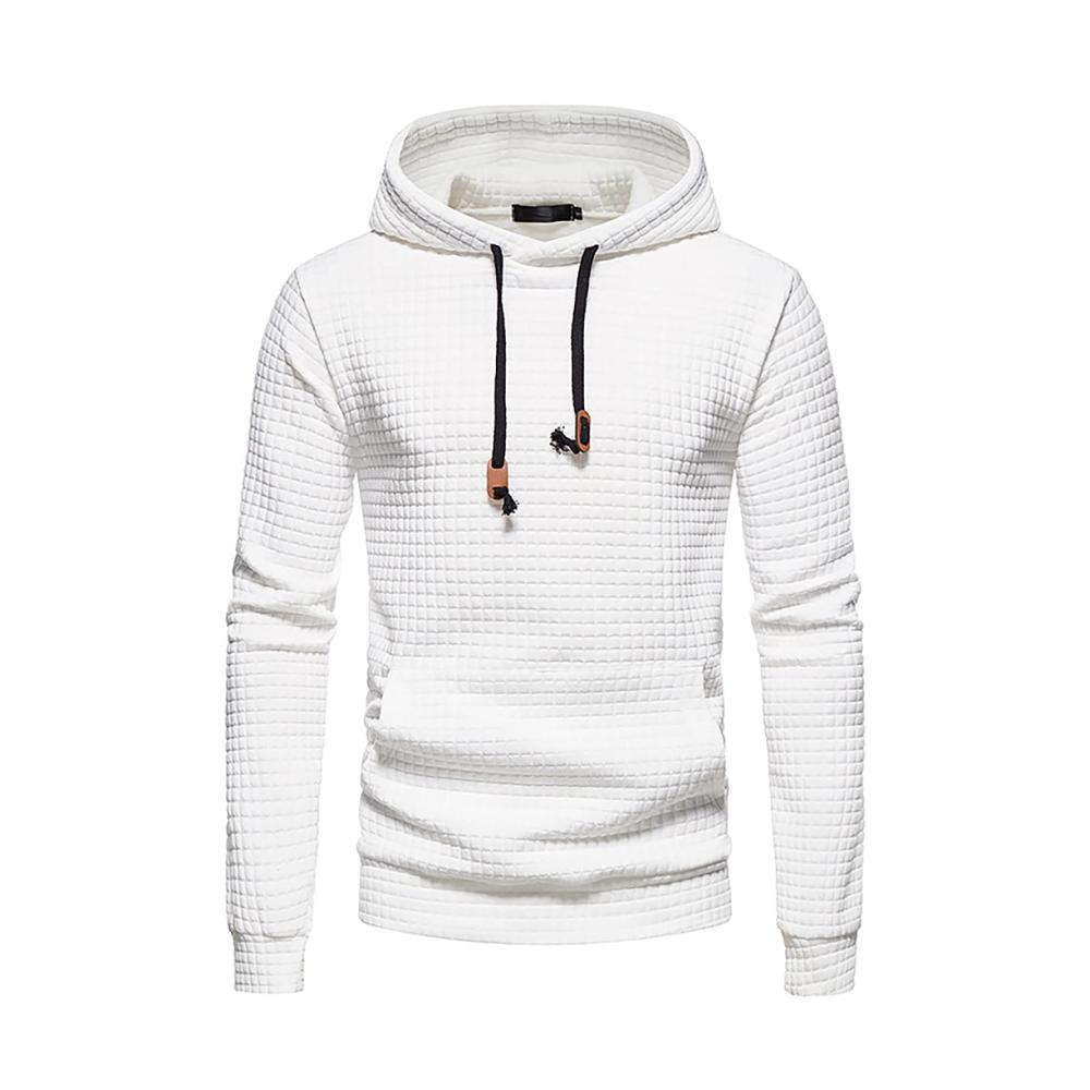 01weiß Herren Wintermantel