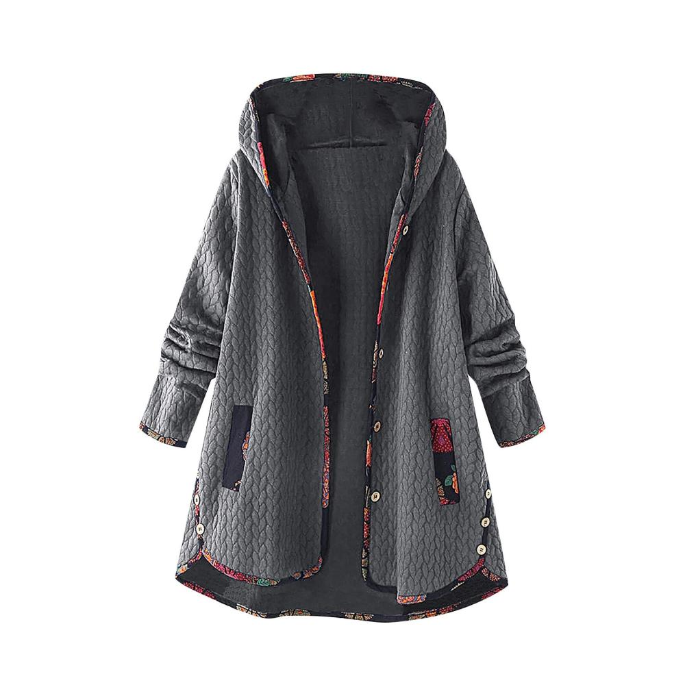 01-grau Strickjacken für Damen