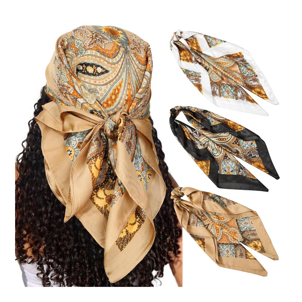 Schwarz beige kamel