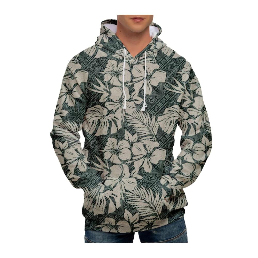 09minzgrün Hoodie Herren Pullover Sweatshirt