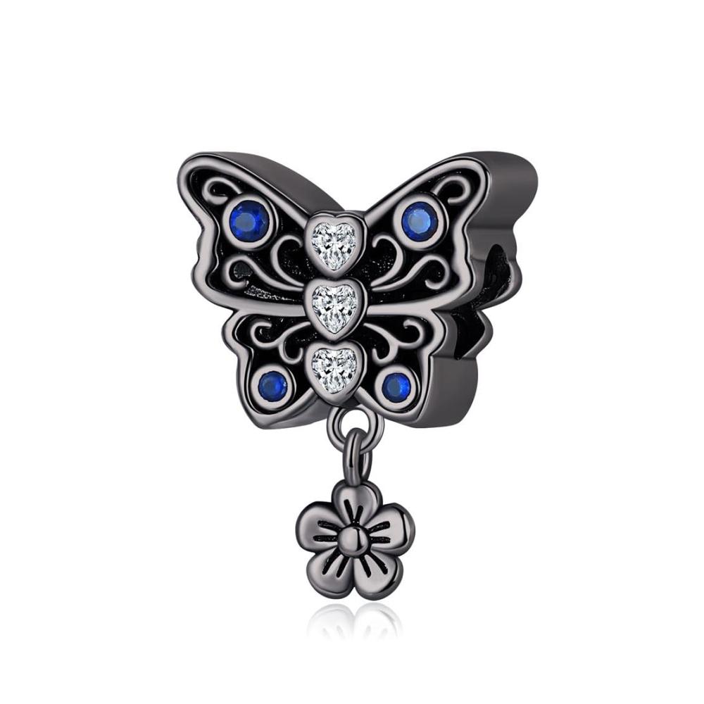 Blume und Schmetterling