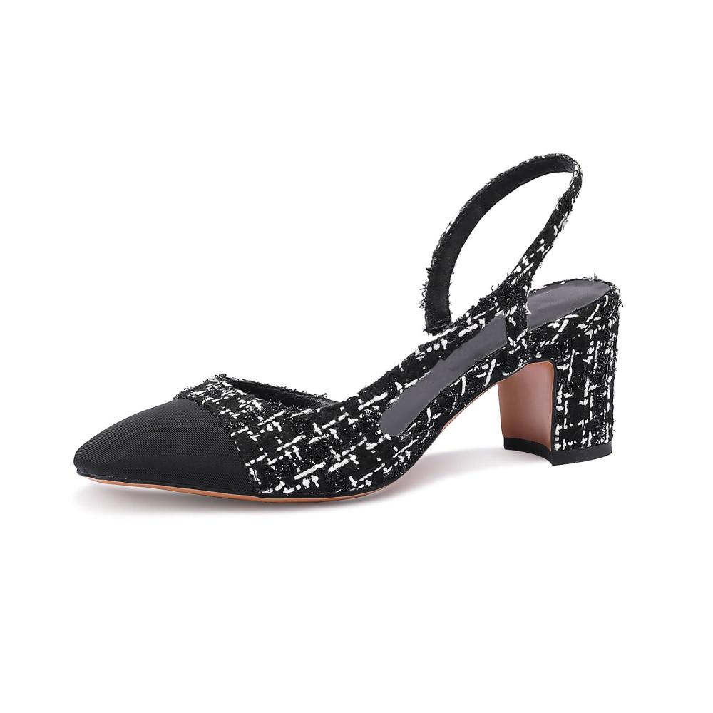 Schwarzer Tweed