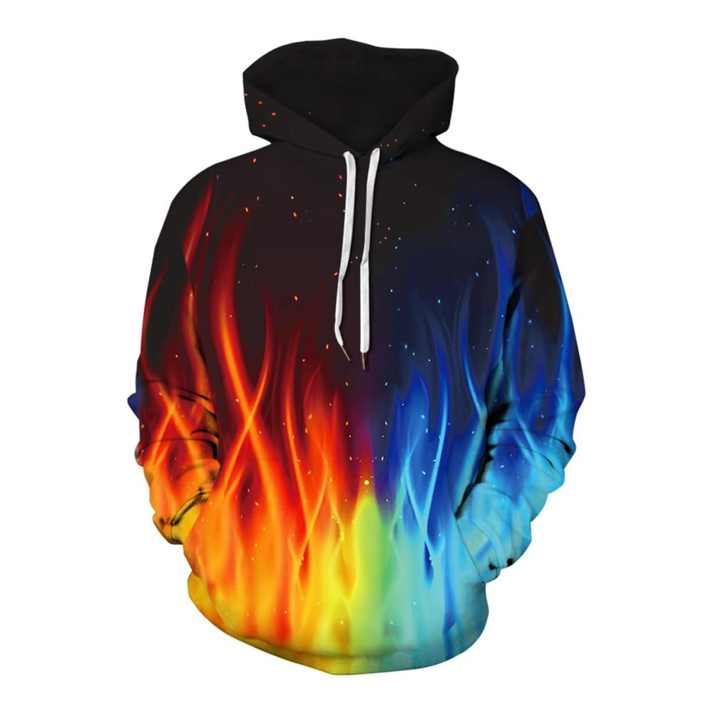 Bunte Flamme Rot 2