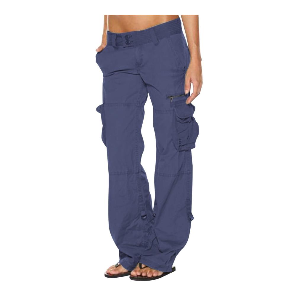 01-blau Sommerhose Damen