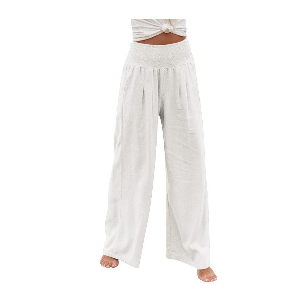 01-weiß Hosen für Damen