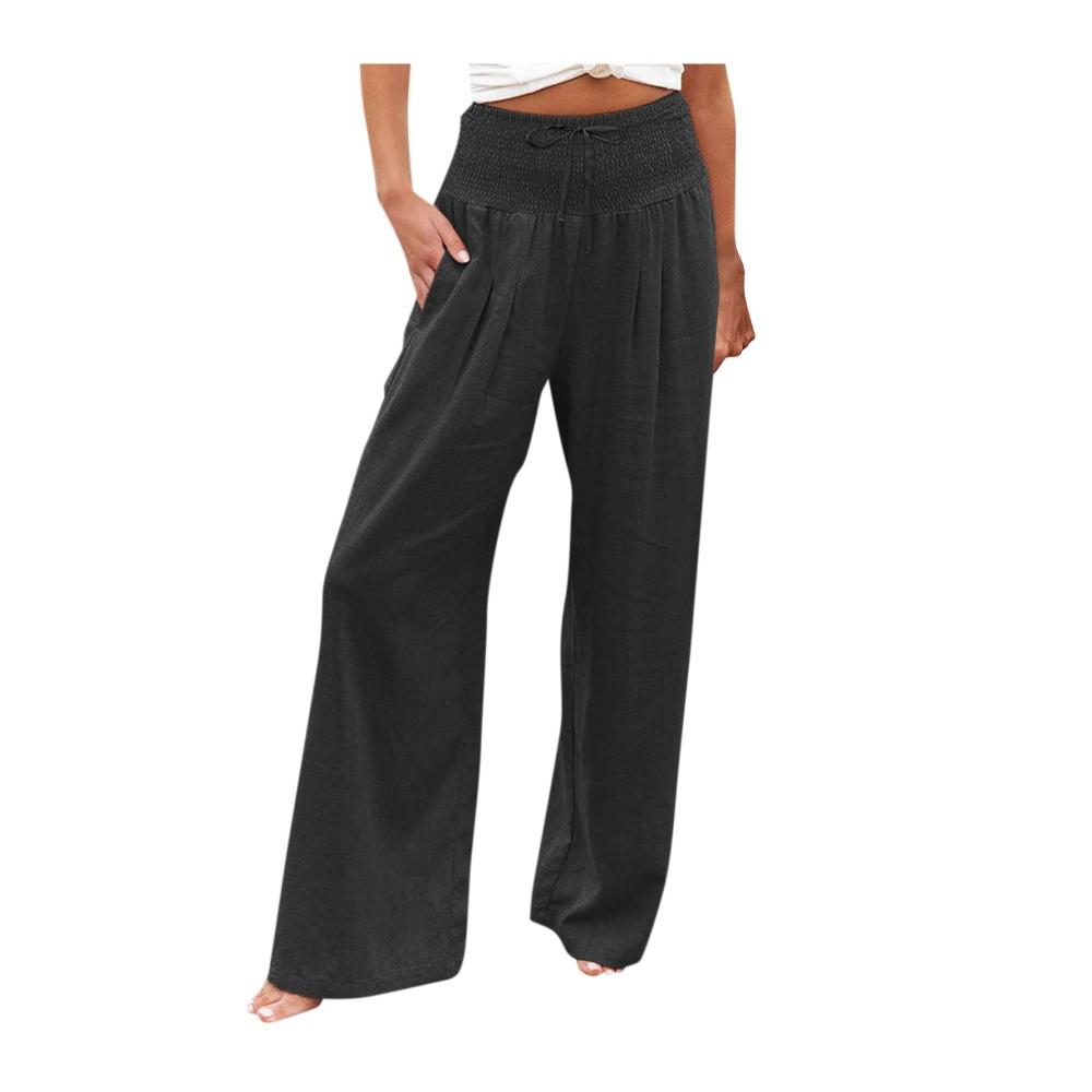 02-schwarz Damen Hosen Sommer