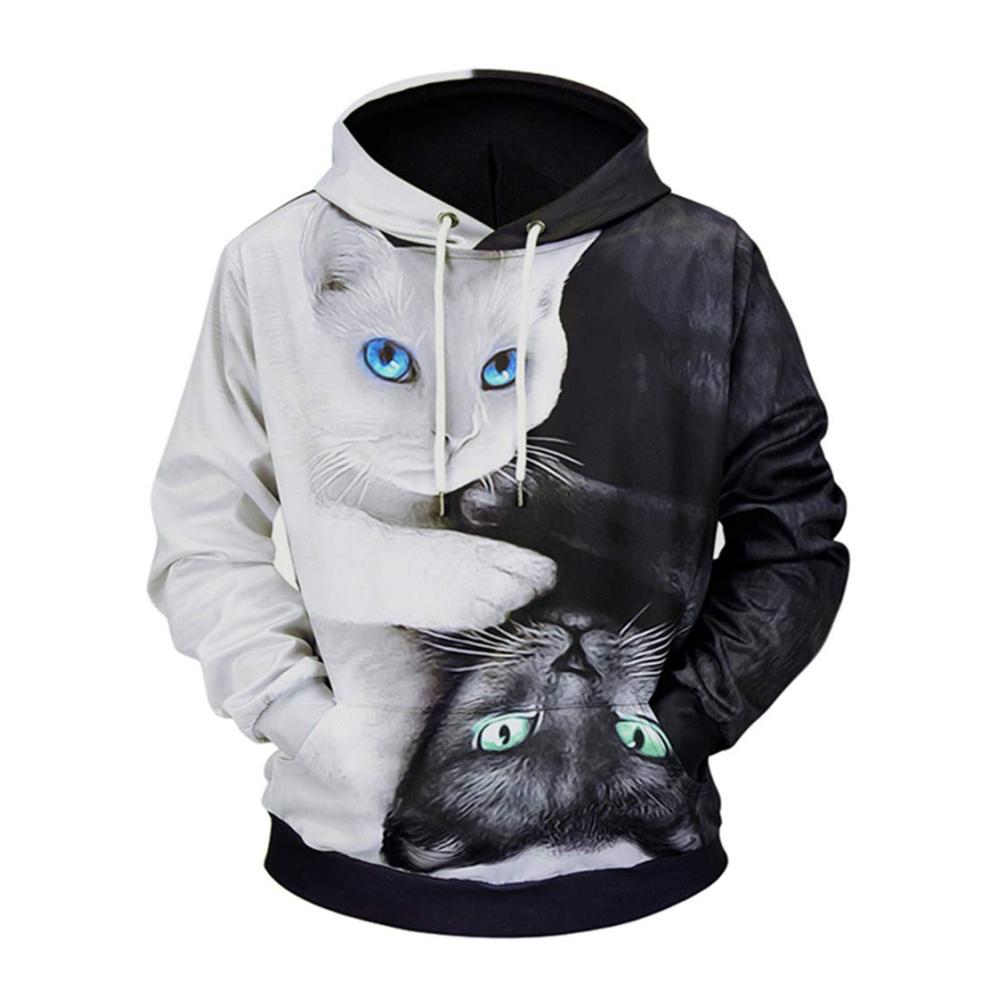 Schwarz-weiß-katze