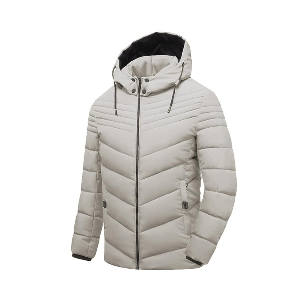 02khaki Herren Wintermantel