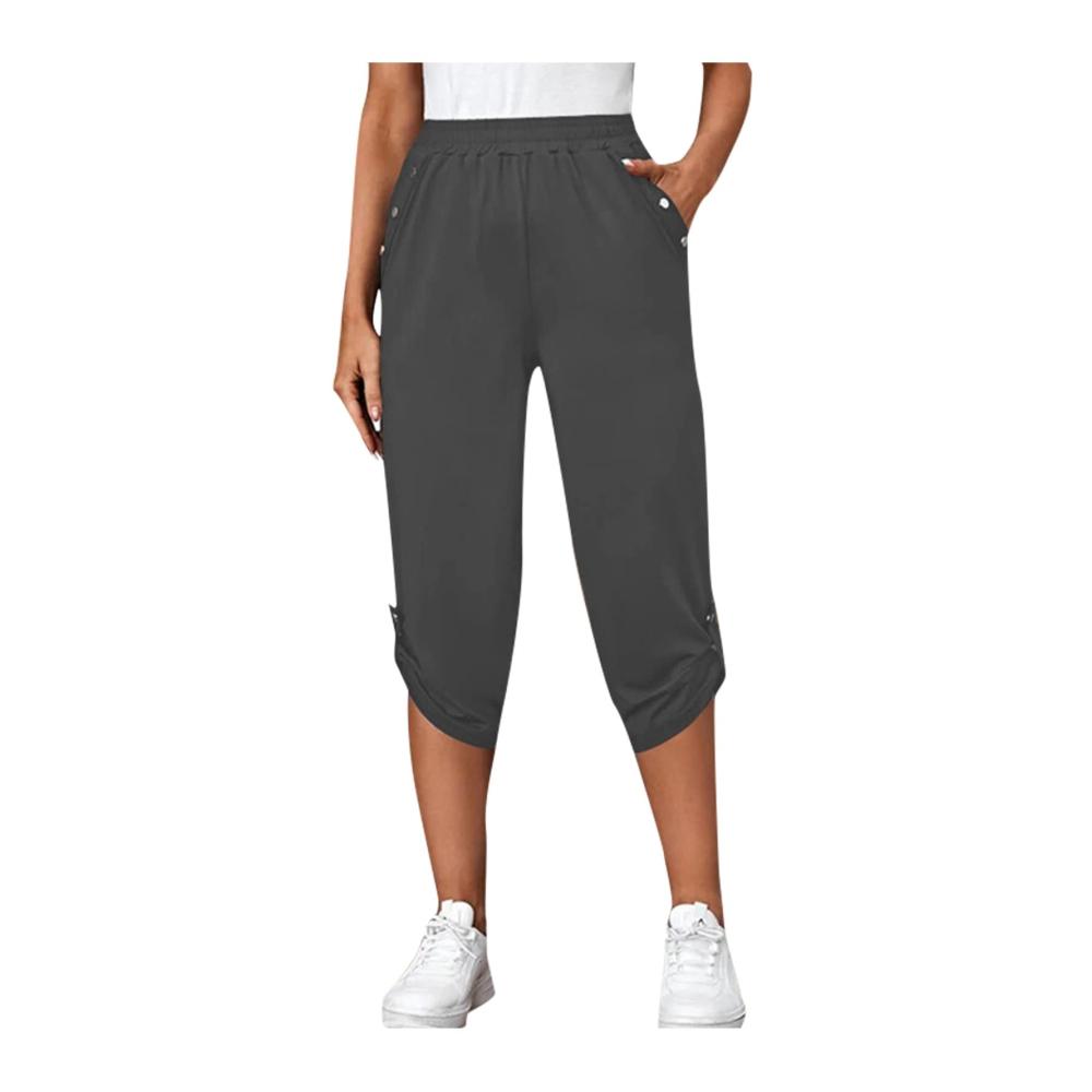 01-dunkelgrau Hose Damen