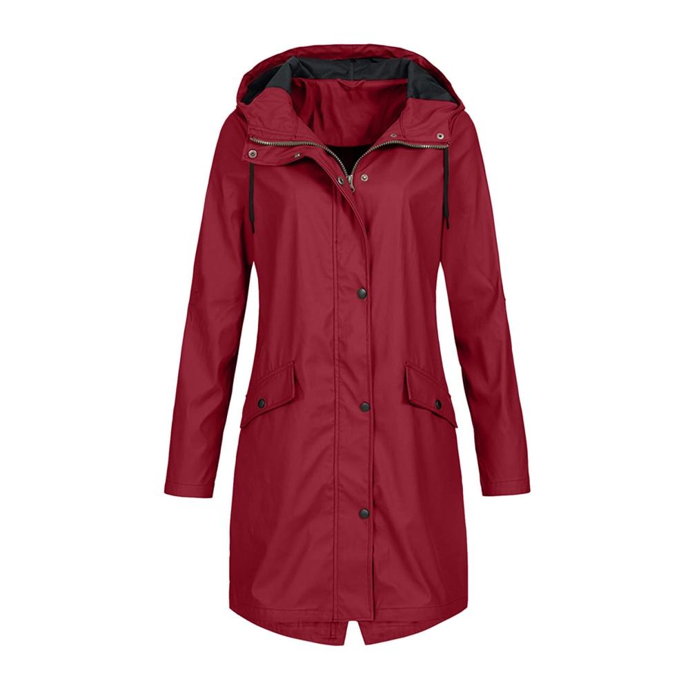 01-weinrot Softshelljacke Damen Wasserdicht