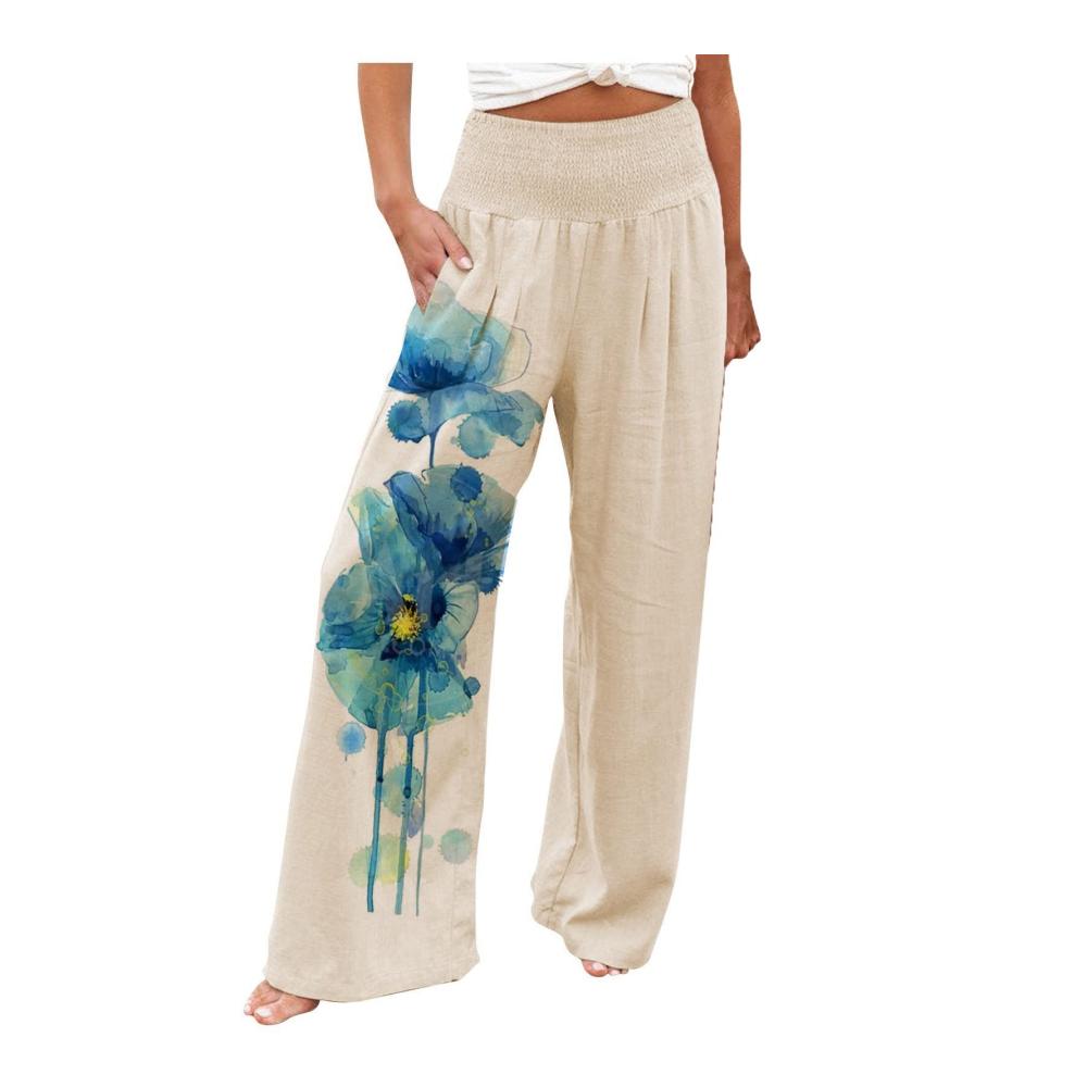 01-blau Hose Damen