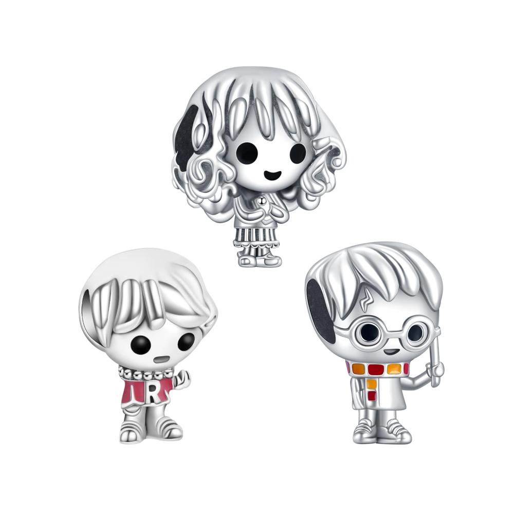 Wave Girl Lightning Boy Charm