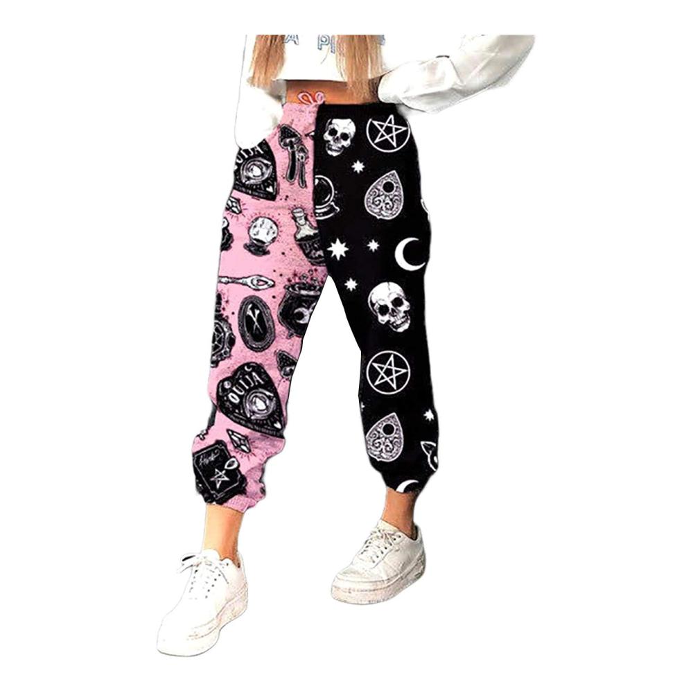 Schwarz Rosa Totenkopf