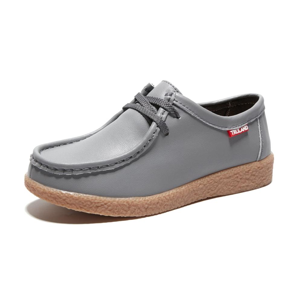 Graues Leder
