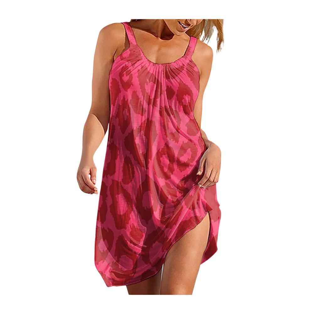 02-pink Sommerkleider Damen
