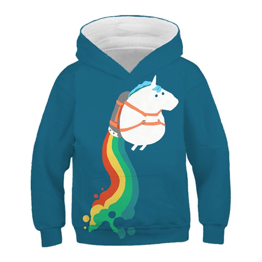 Regenbogenflugzeug Einhorn