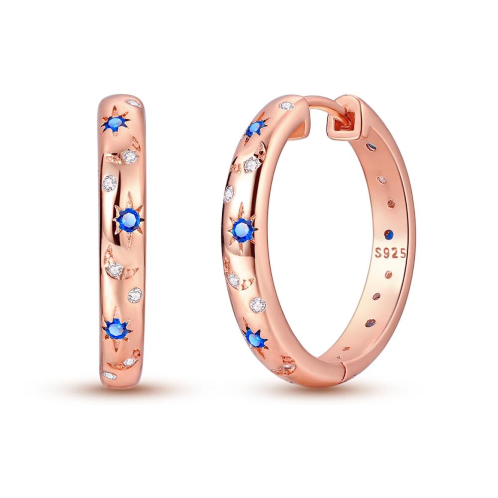 Moon Hoop(Roségold)