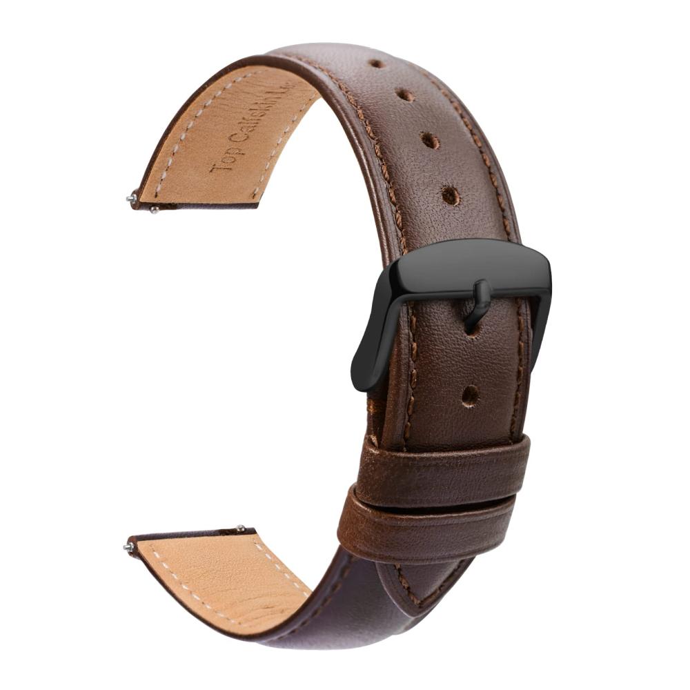 Braun Armband/Schwarze Schließe