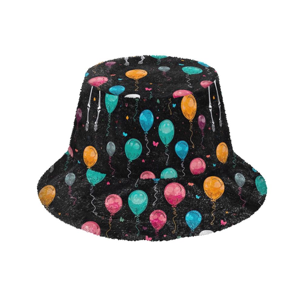Funny Skulls and Colorful Balloons-1 (Lustige Totenköpfe und bunte