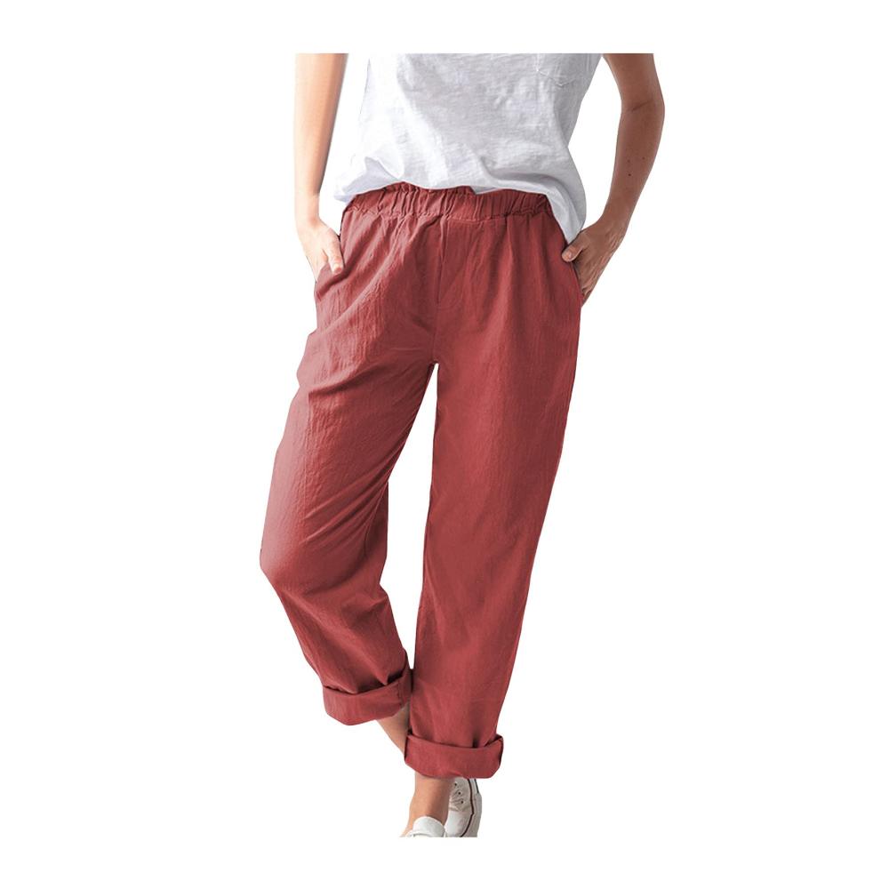 01-rot Hosen für Damen