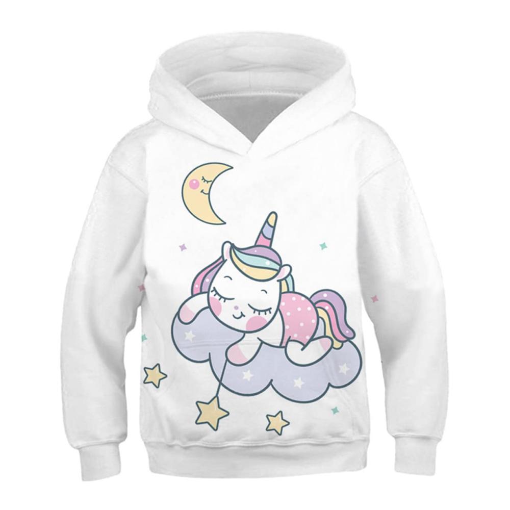 Einhorn Liegt auf Den Wolken
