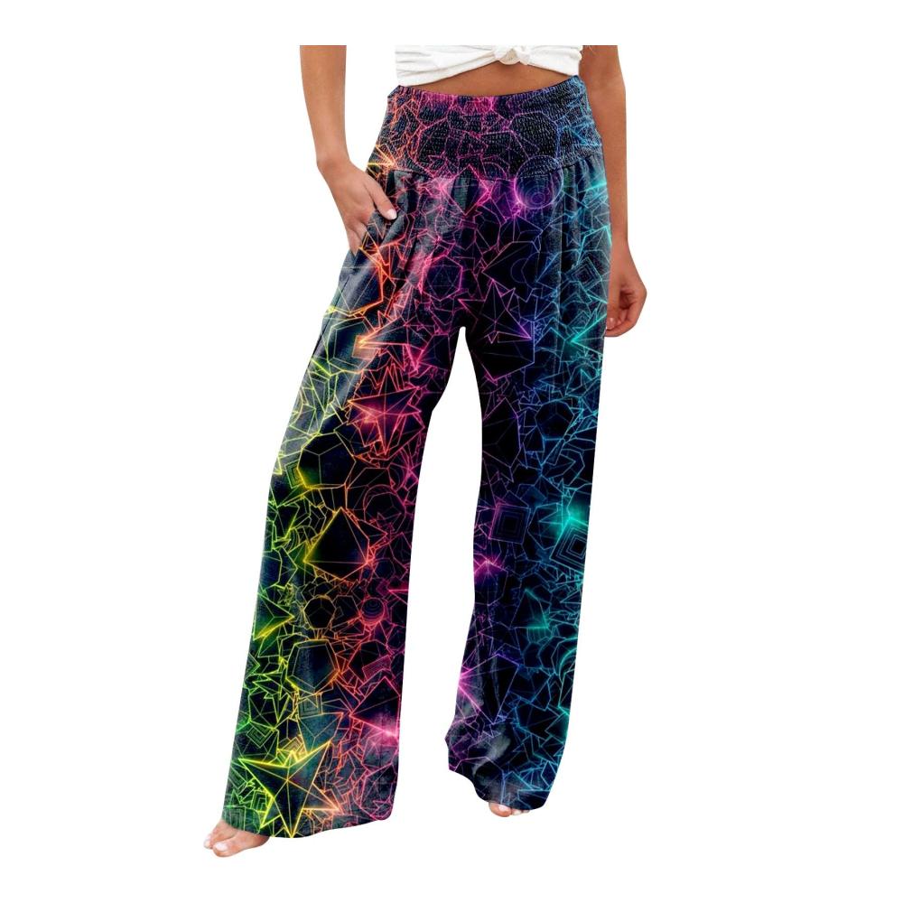 08-schwarz Damen Hosen Sommer