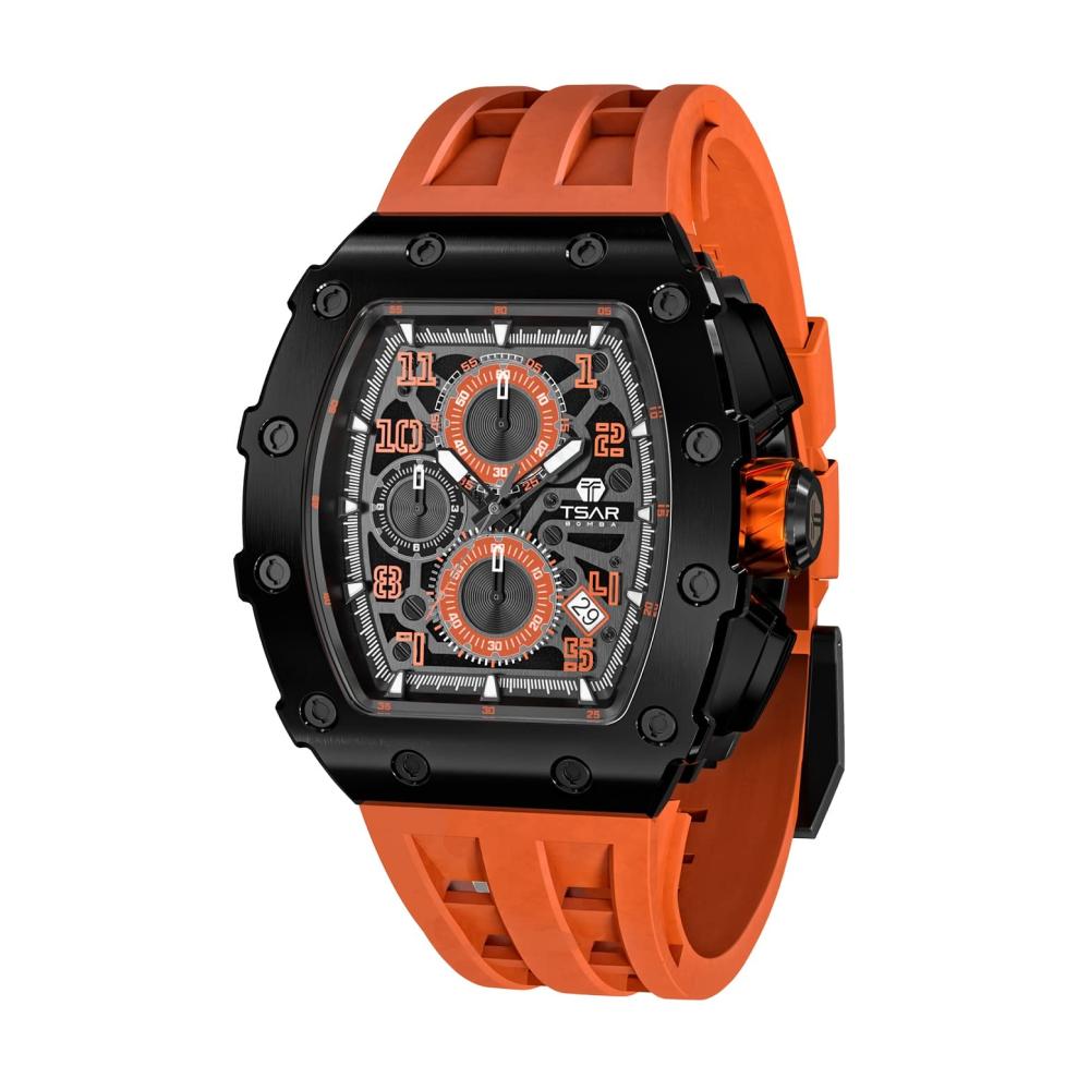 Schwarz Orange