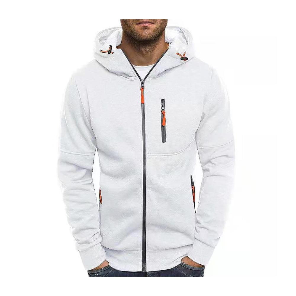 03weiß Winter Mantel Herren