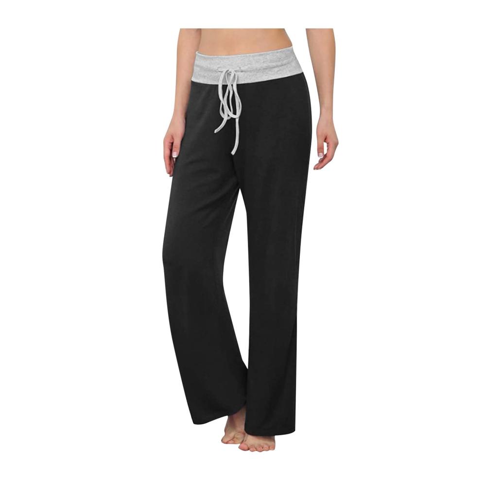 06-schwarz Hosen Damen Sommer