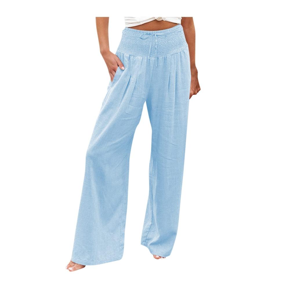 02-blau Damen Hosen Sommer