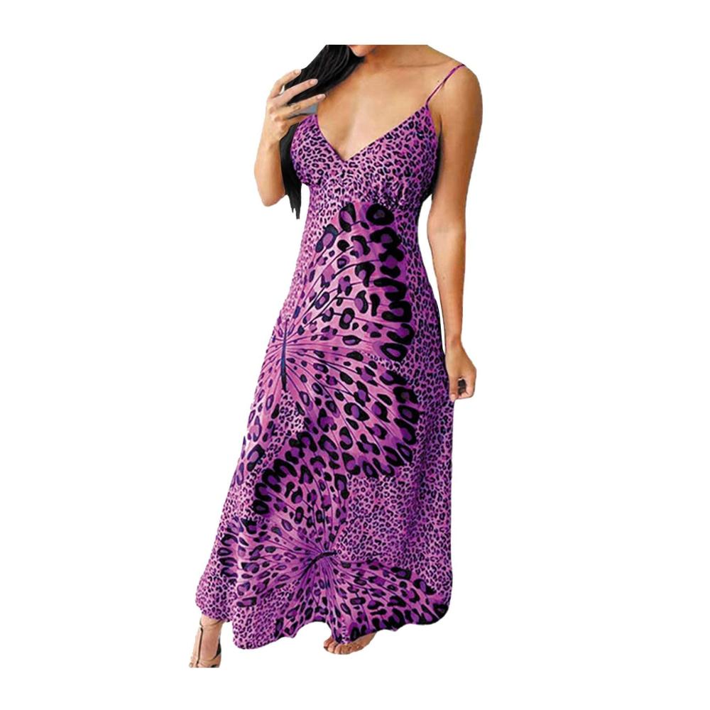 01-lila Sommerkleid Damen