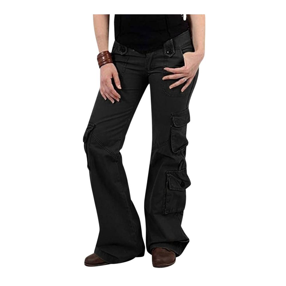 02-schwarz Sommerhose Damen