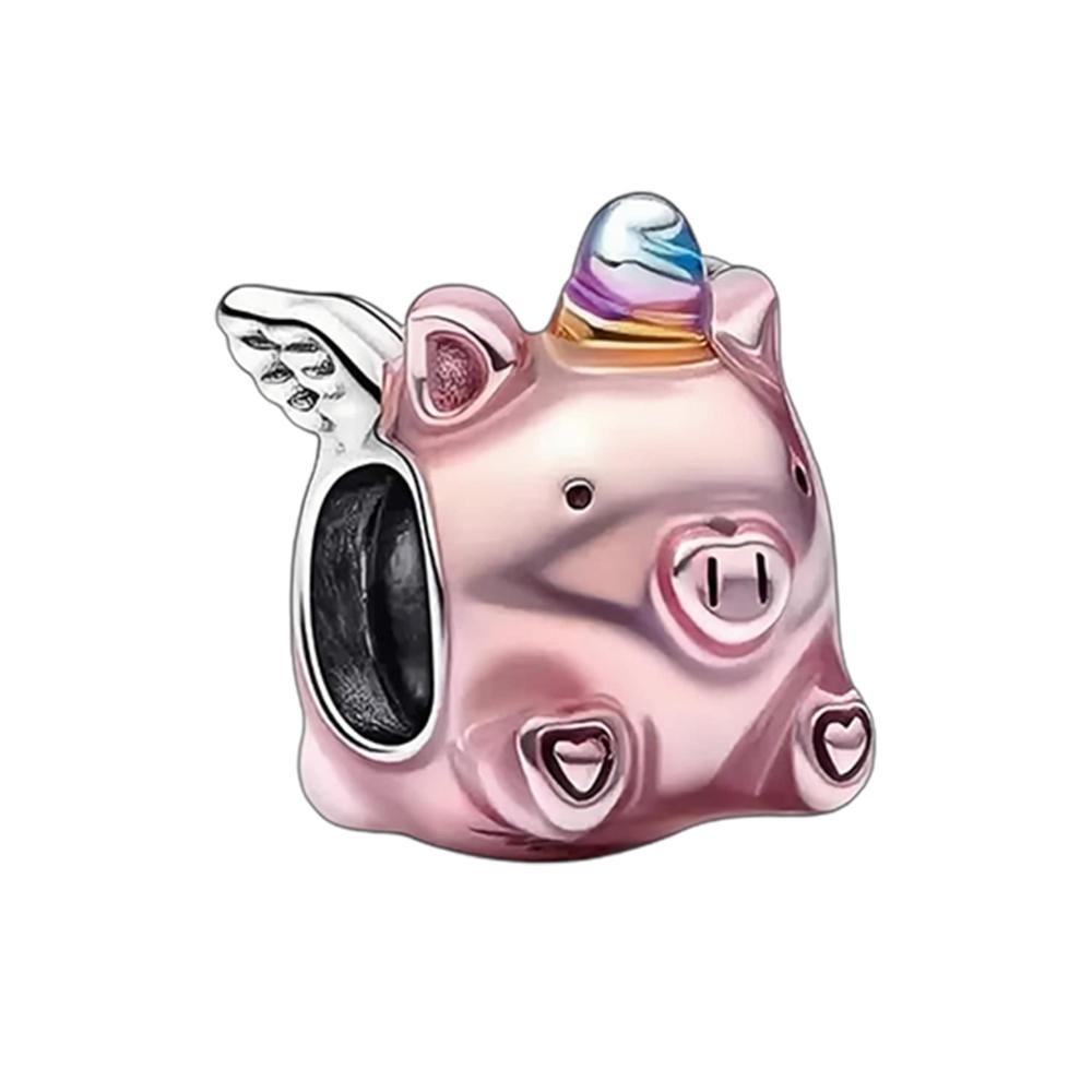 Flying Unicorn Pig Charm