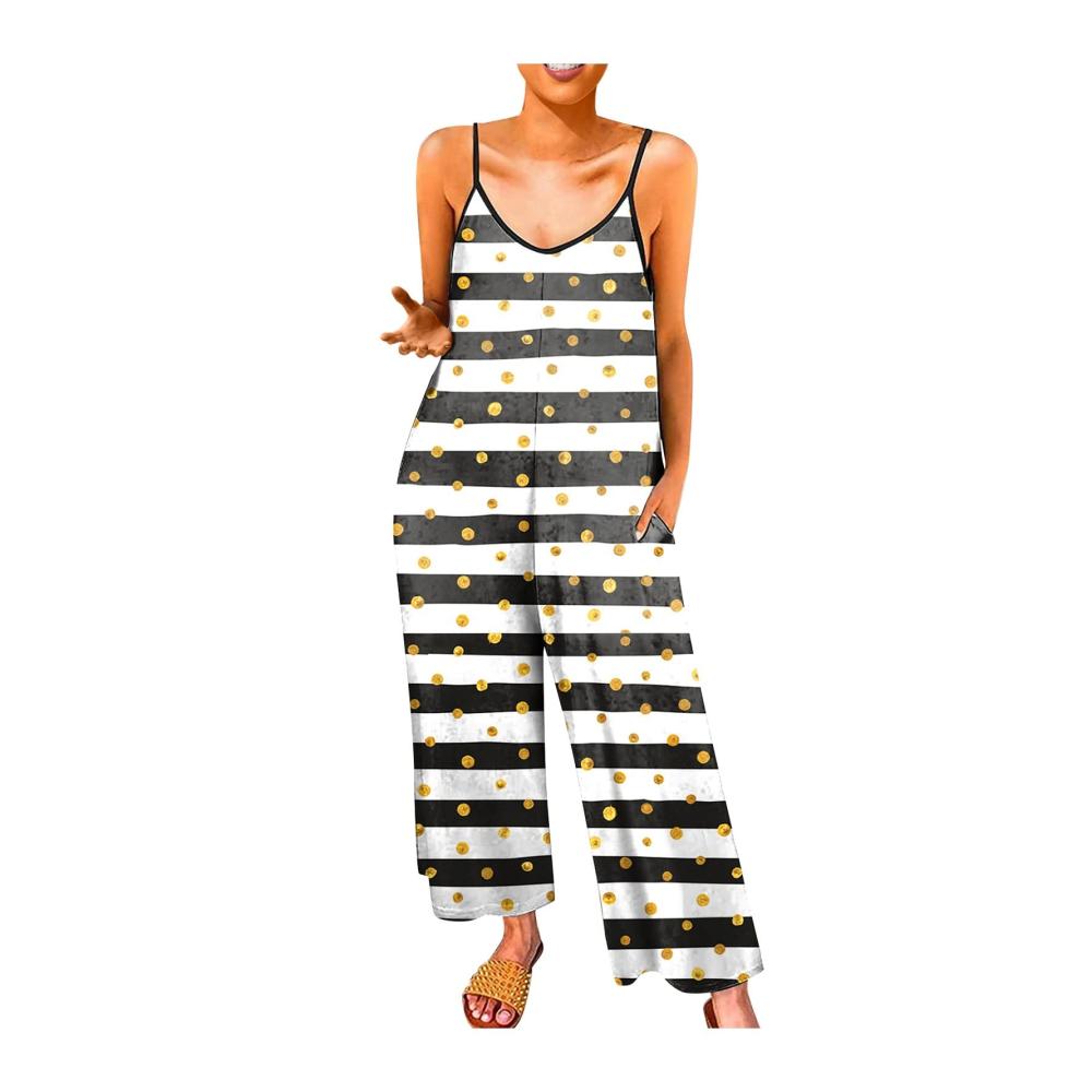 02-hellgrau Damen Jumpsuit Latzhosen Sommer