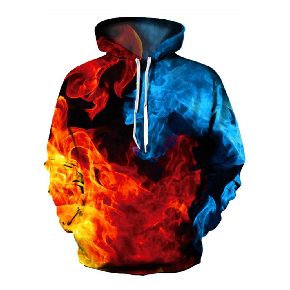 Zweifarbige Flamme