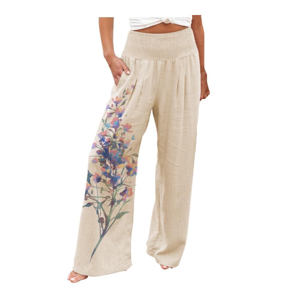 02-lila Damen Hosen Sommer
