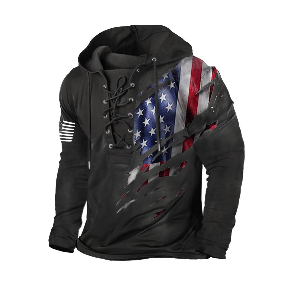 02schwarz Kapuzenpullover für Herren