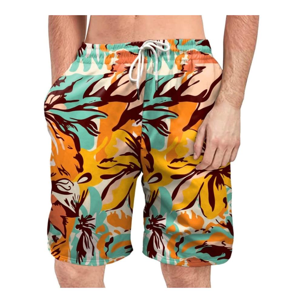 Orangefarbene Tropische Blumen