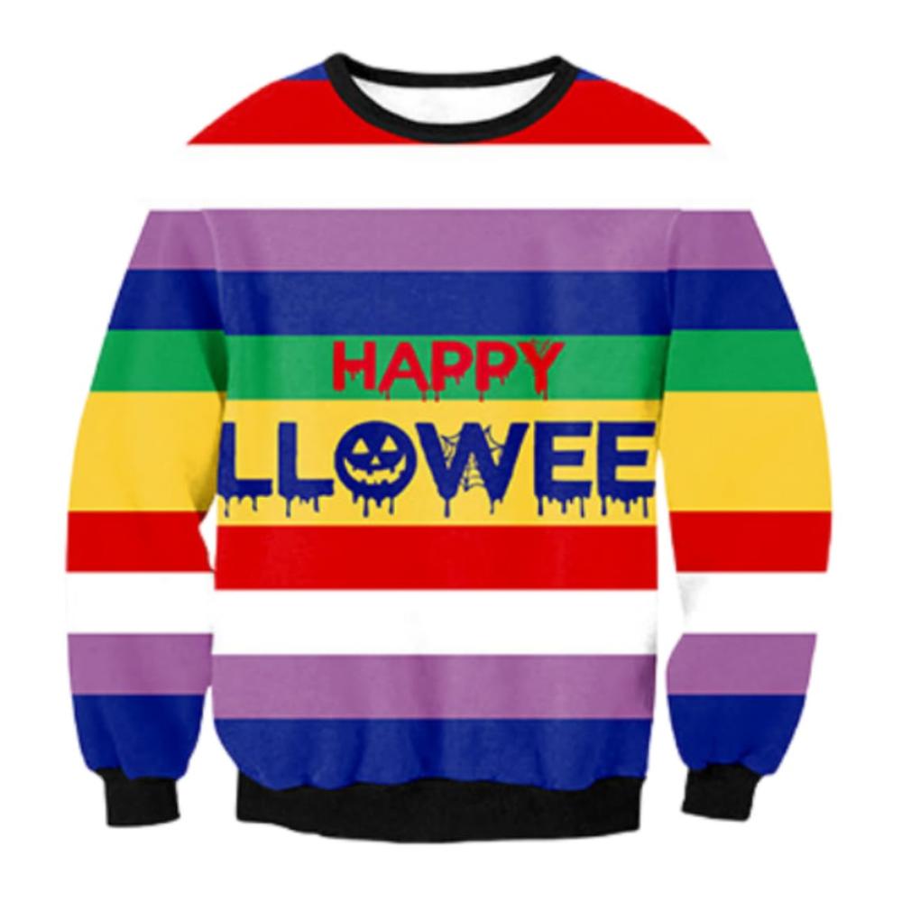 Bunte Streifen Halloween