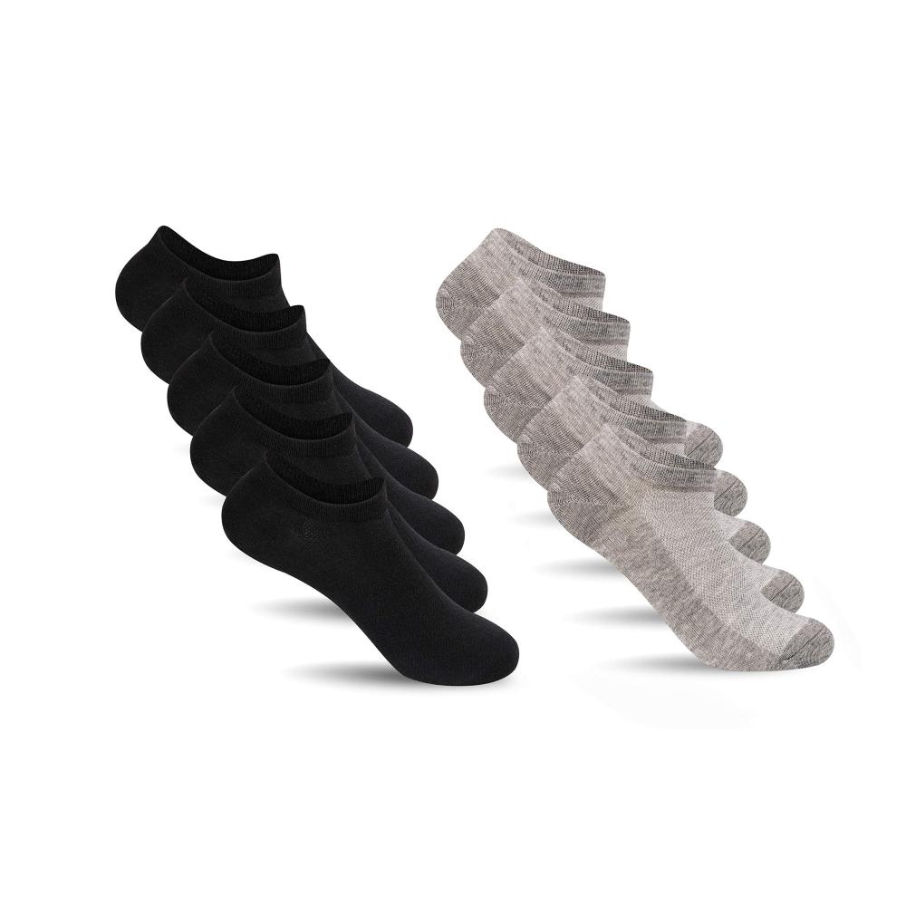 5x Schwarz 5x Grau