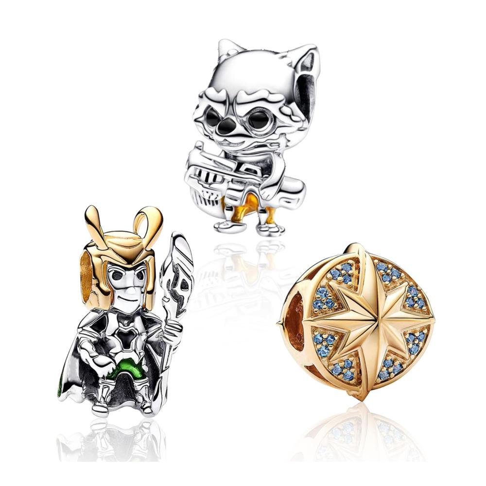 Rocket & Raccoon Captain Insignia Charm