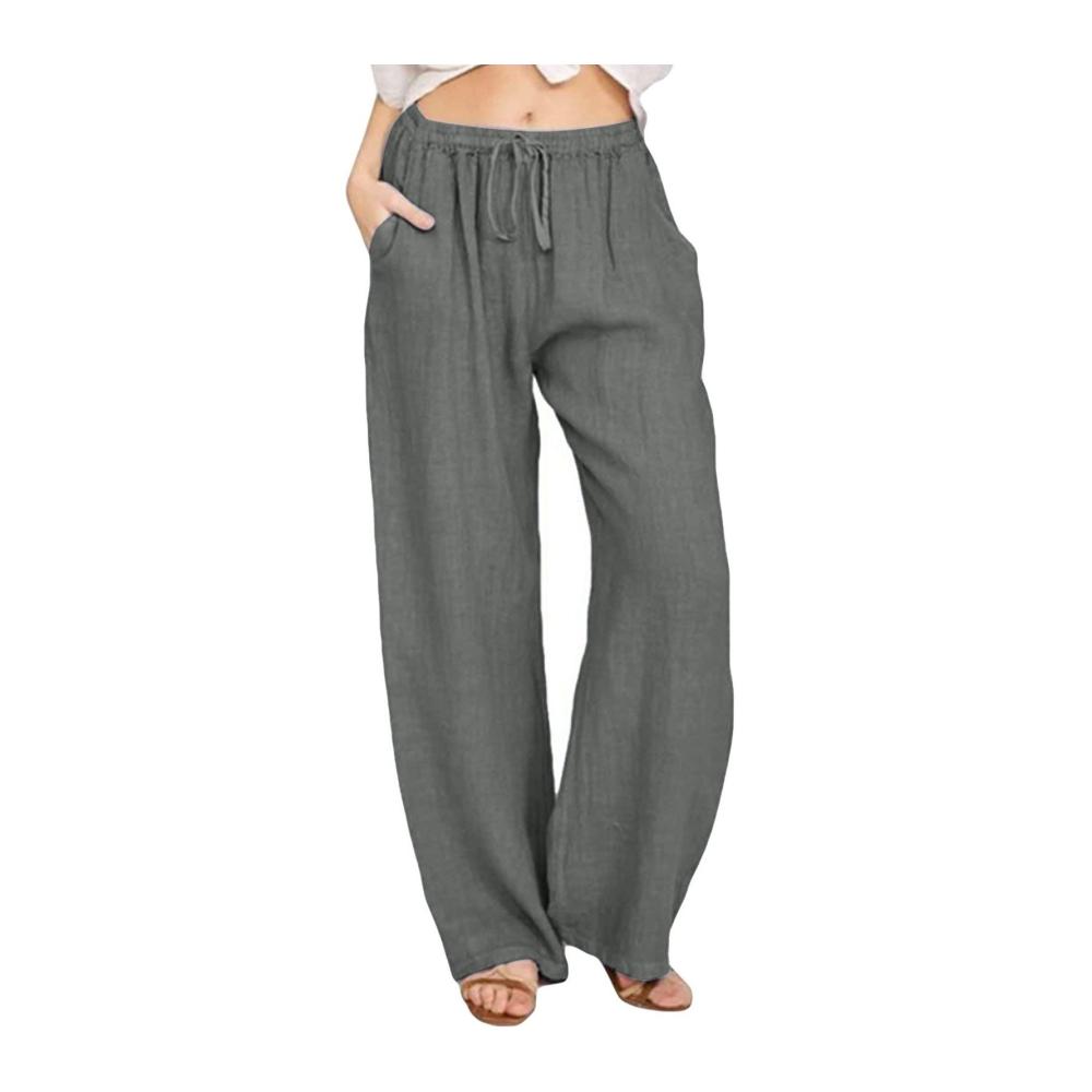 01-dunkelgrau Hosen für Damen