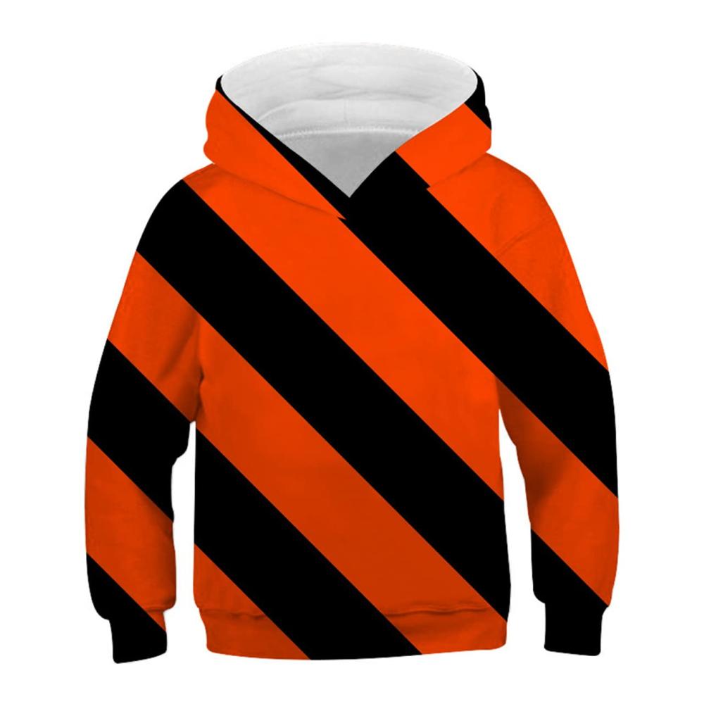 Orange Schwarzer Diagonaler Streifen