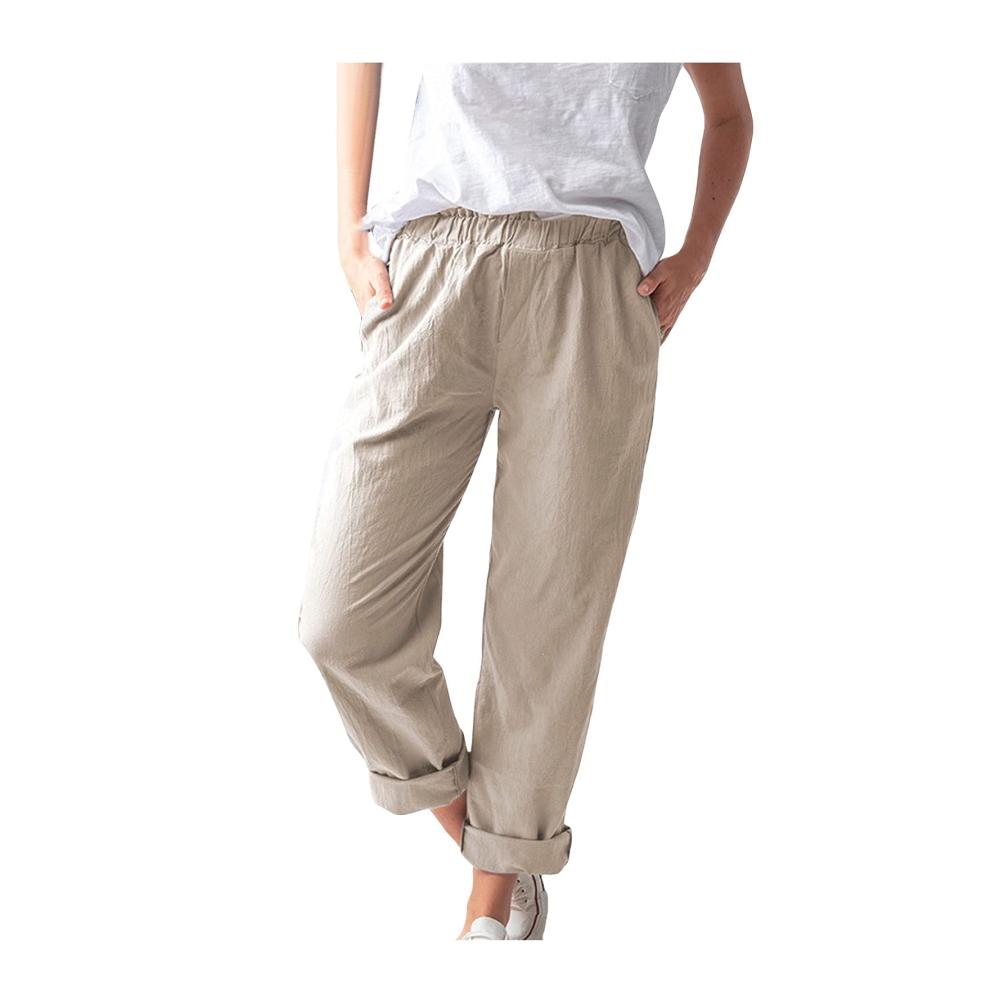 01-khaki Hosen für Damen
