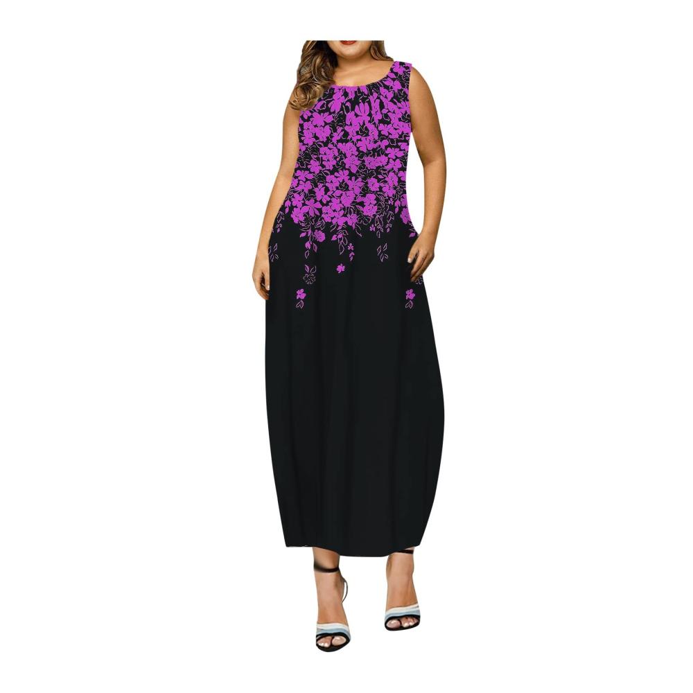 02-pink Sommerkleid Damen Kurz